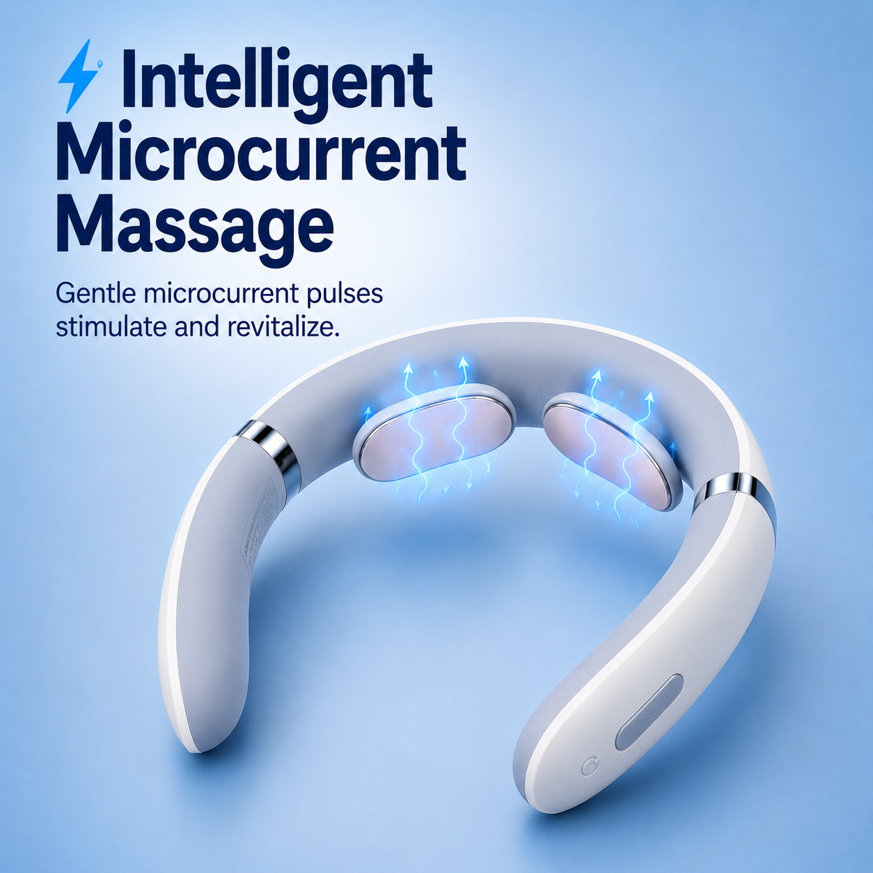 Smart Neck Massager With Heat – Wireless Deep Relief