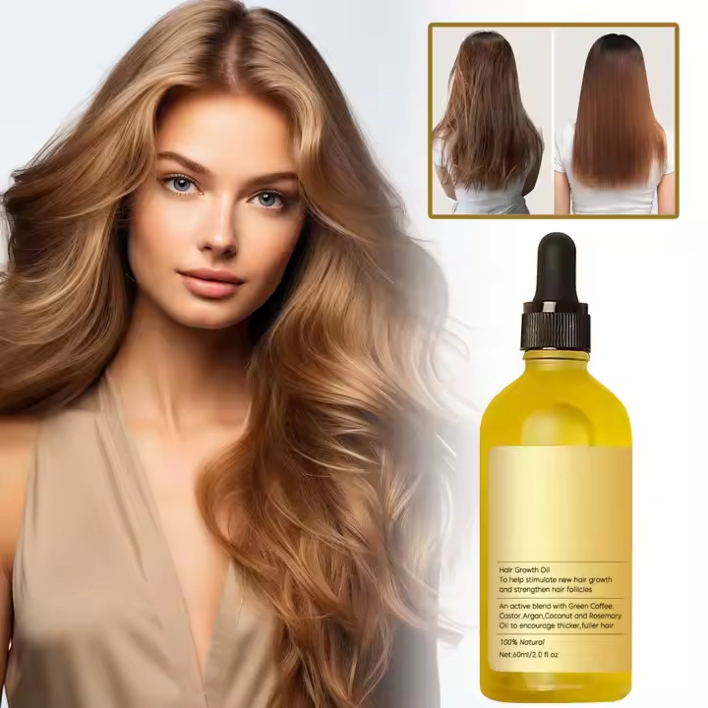 Moisturizing Repair & Hair Growth Oil