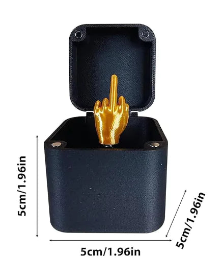Middle Finger Surprise Prank Novelty Gift Box