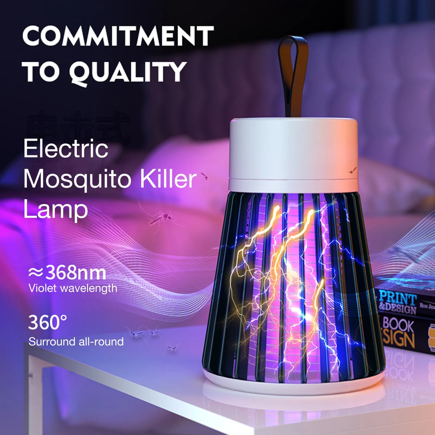 USB UV Mosquito Killer Lamp - BeHappy Store -