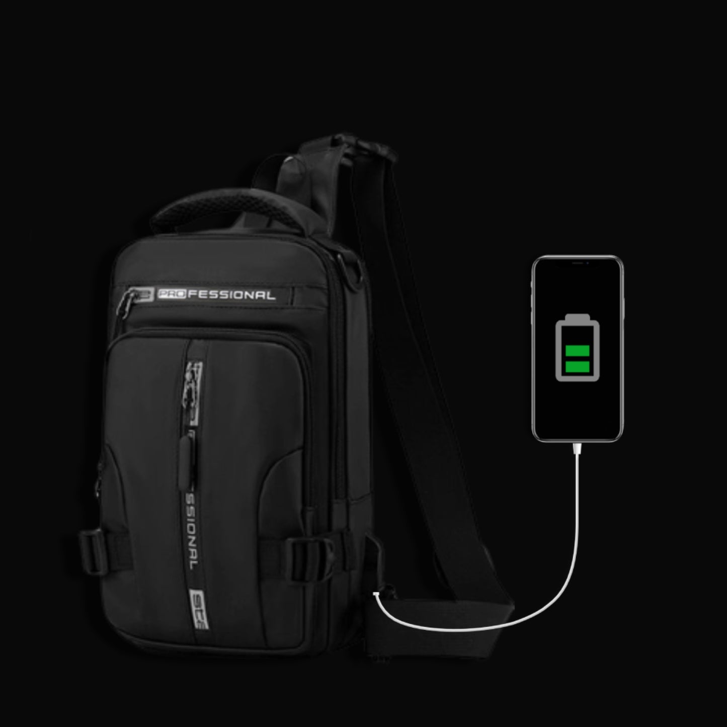 Smart Unisex Crossbody Bag - BeHappy Store -