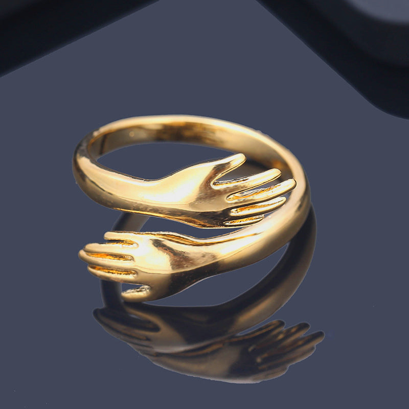 Mylove Couple Hug Ring - BeHappy Store -