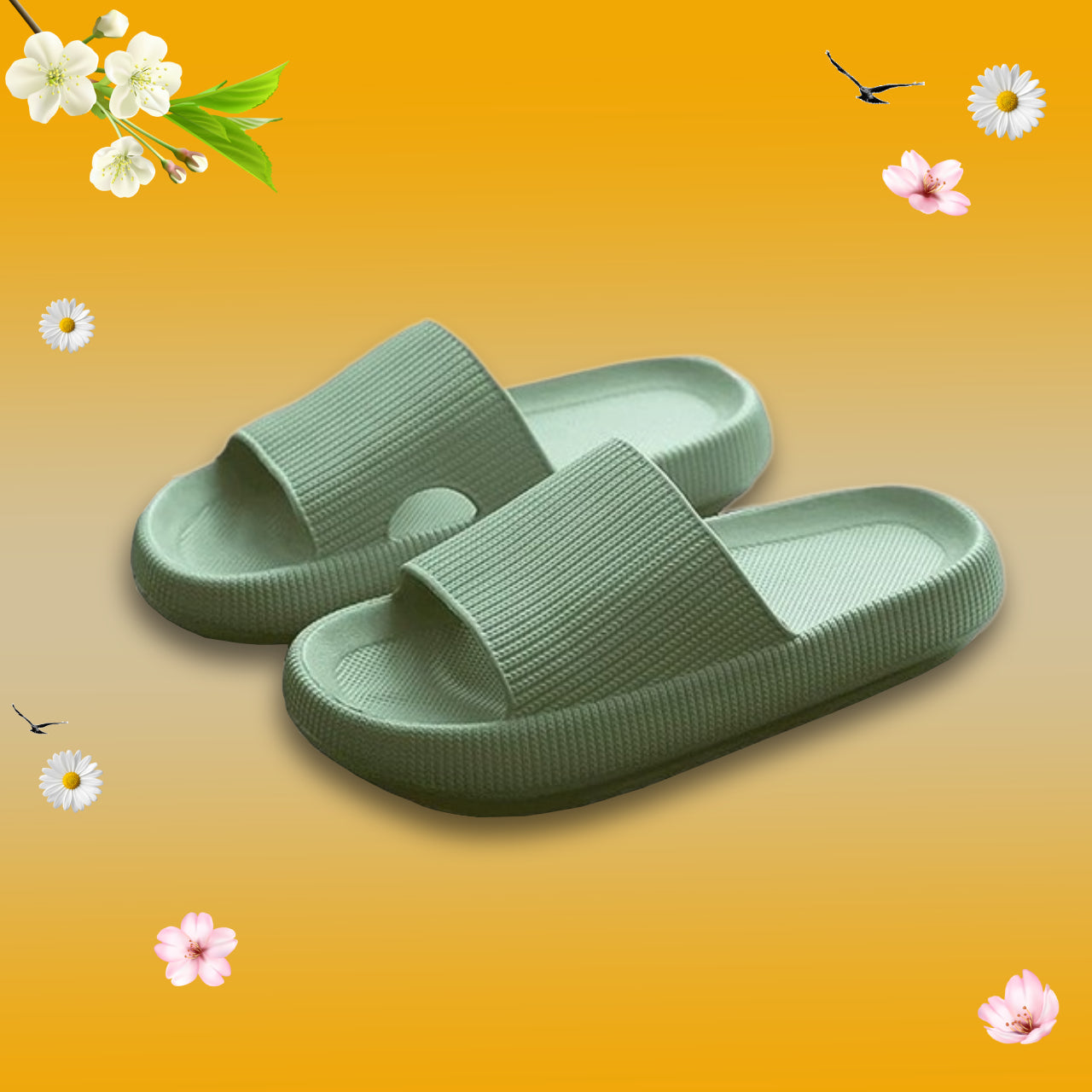 ☁️Thecloudies™ - Comfy/thick cloudy slippers - BeHappy Store -