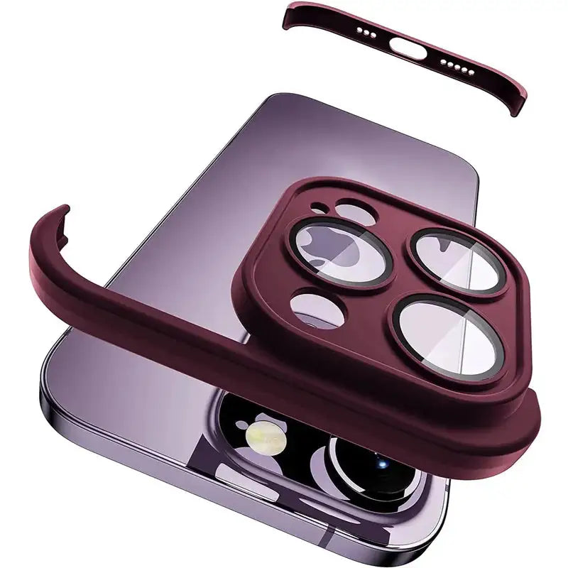 Minima™ - Minimalist shockproof iPhone case - BeHappy Store -