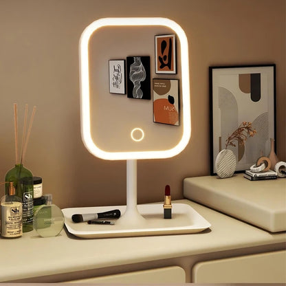 LED Vanity Makeup Mirror – Dimmable Tri-Color Lighting