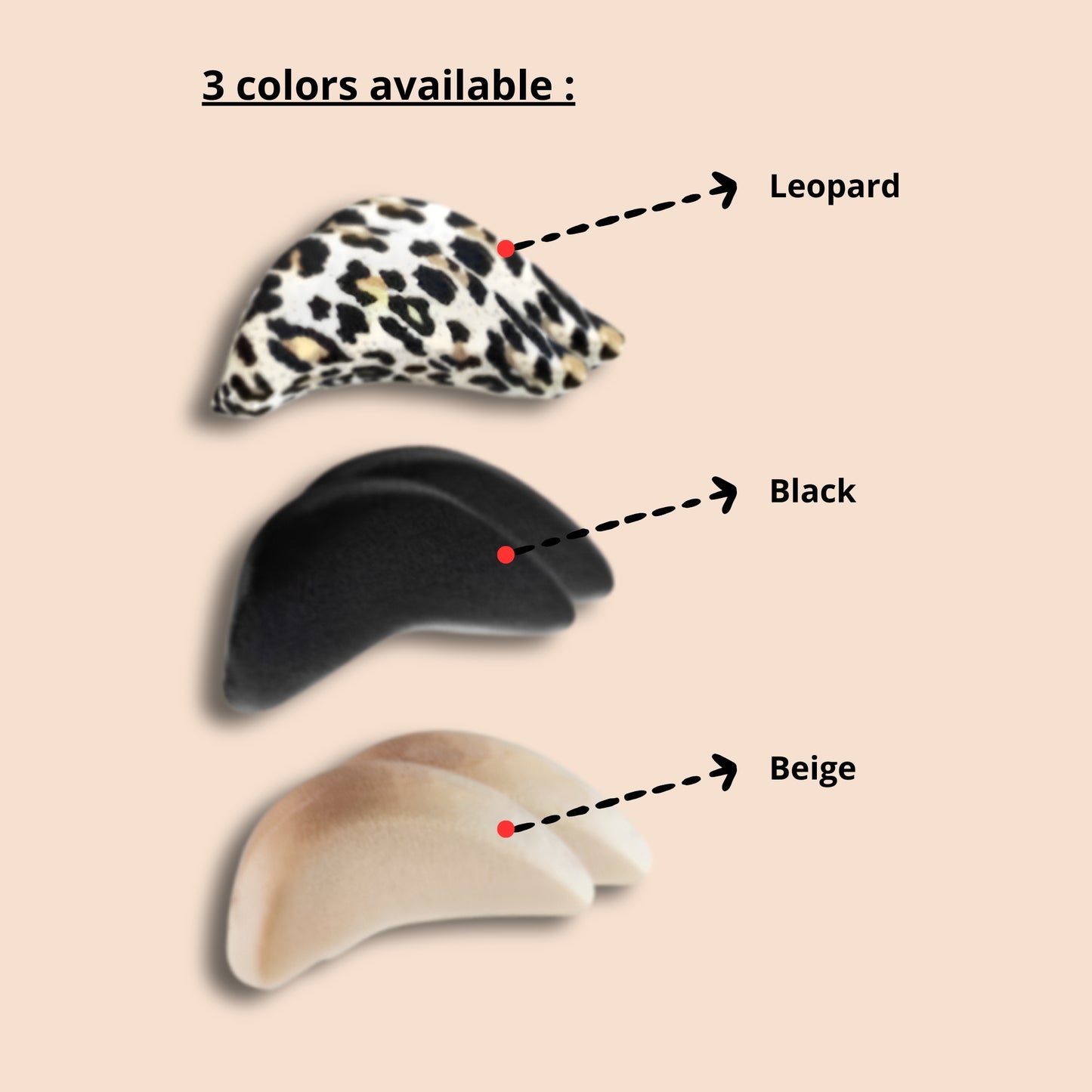 High Heel Insert cusion Pads For Her - BeHappy Store -