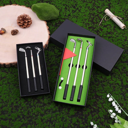 DeskGolf Pro Pen Set – Mini Golf Putter & Writing Accessory Gift