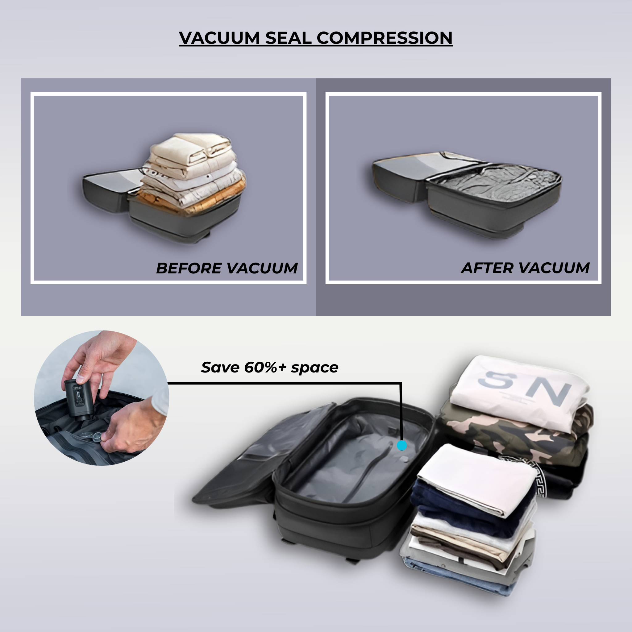 AirPro Carry On Vacuum Compression Backpack BeHappy Store airpro-carry-on-vacuum-compression-backpack-behappy-store