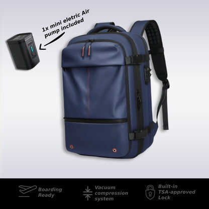 AirPro™ – Carry-On Vacuum Compression Backpack