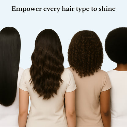 Red & Blue Light Electric Scalp Massager Brush – Hair Growth & Relaxation Comb for Women