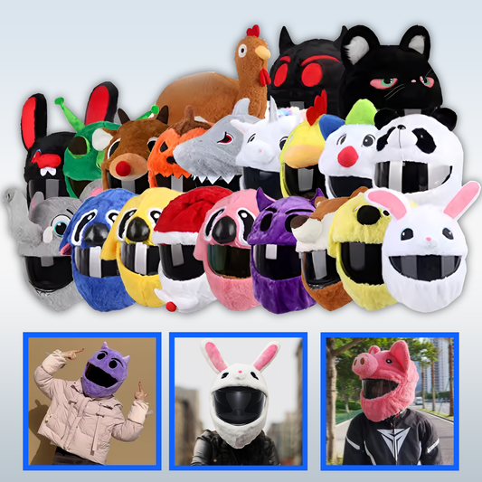Fluffbuds™ - Funny Motorcycle Helmet Cover