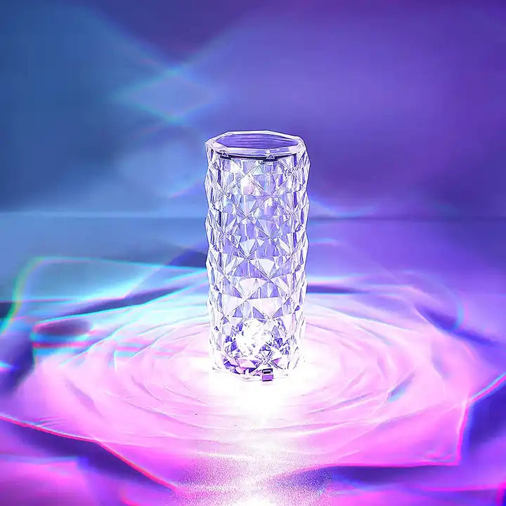 LED Crystal Tower Lamp Light - BeHappy Store -